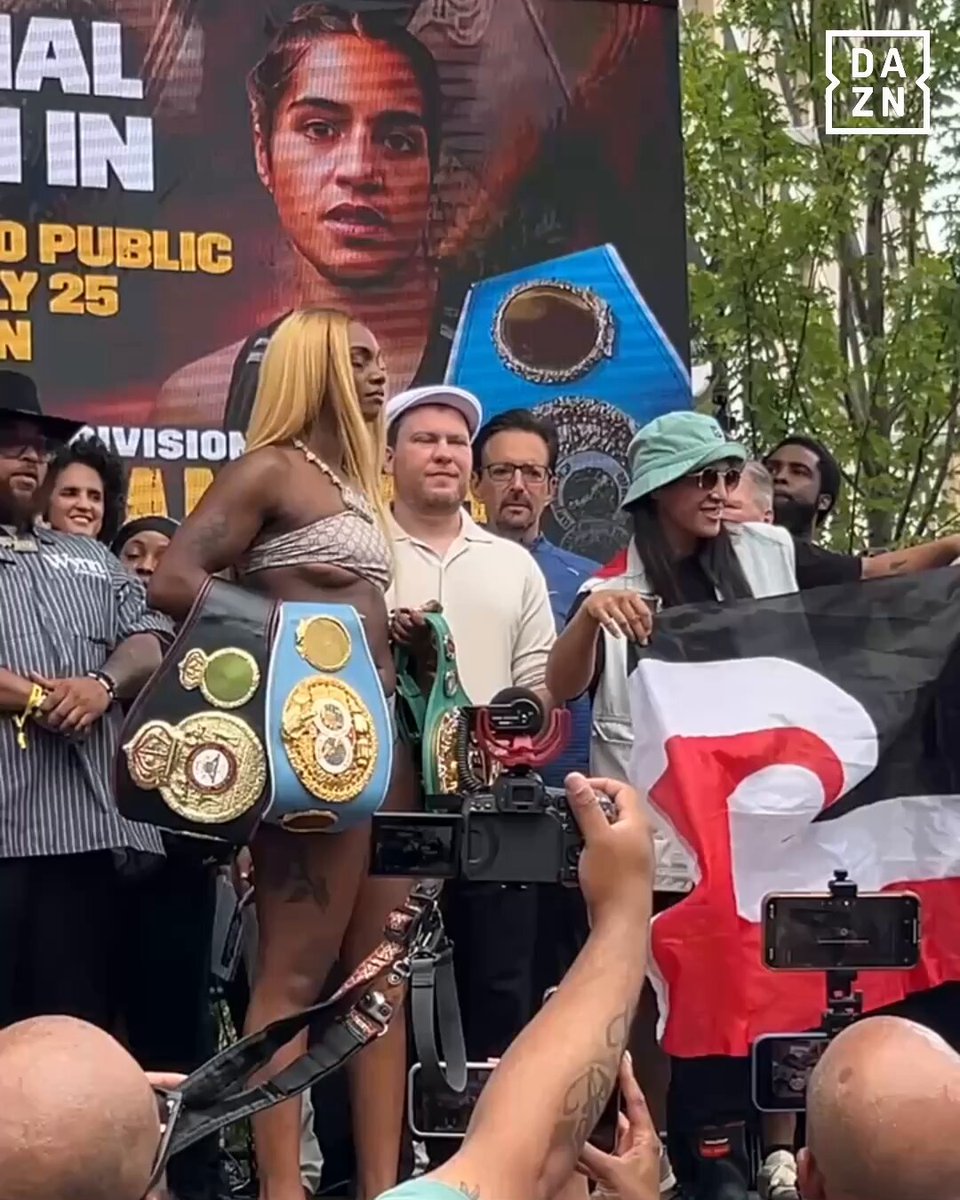 Claressa Shields’ bold weigh-in steals Detroit spotlight