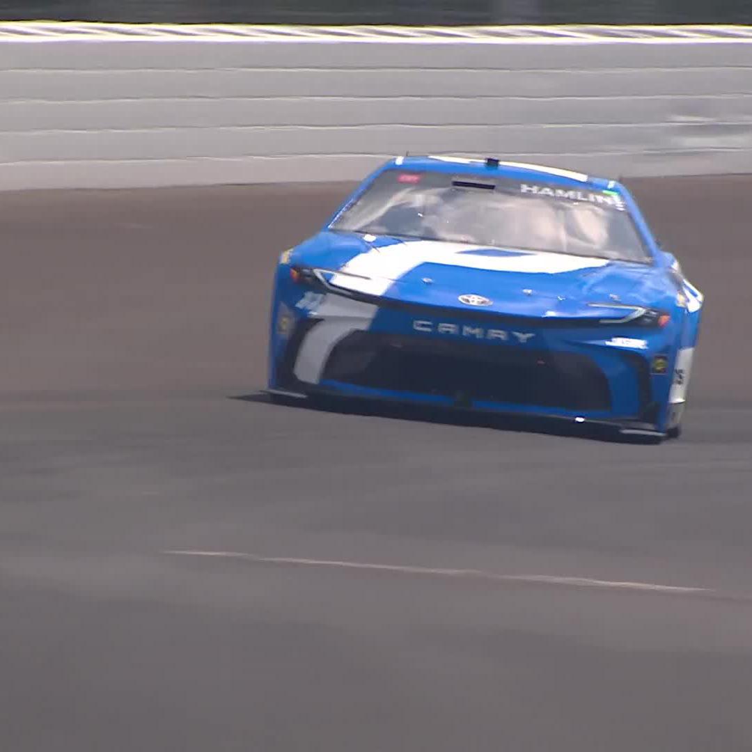 Hamlin’s Brickyard Hopes Take a Hit