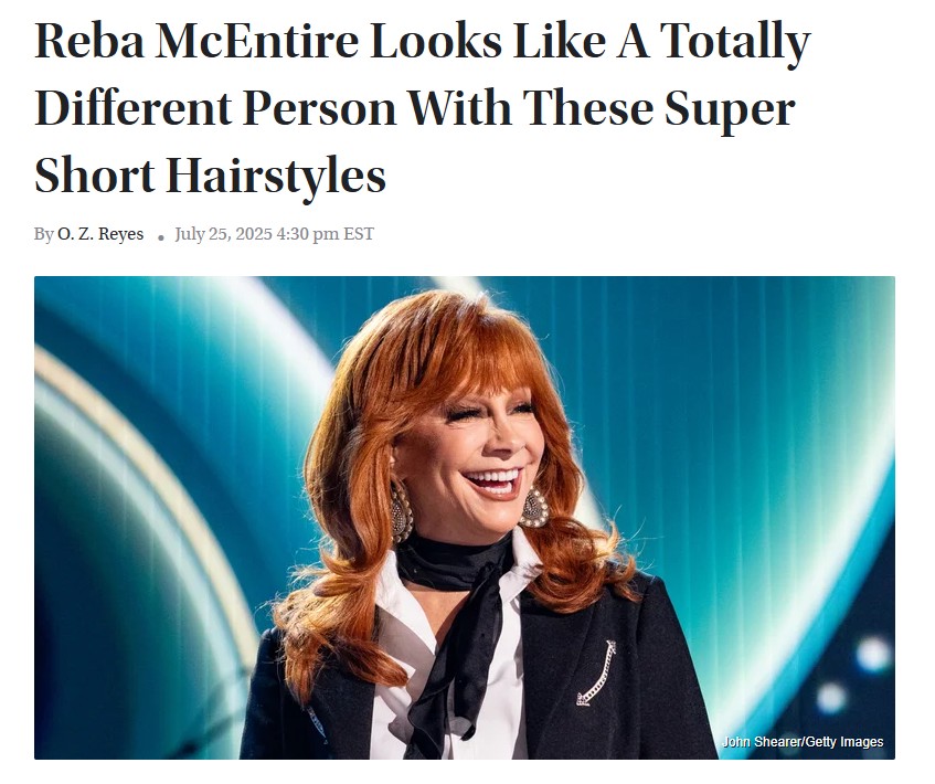 Reba’s Pixie Cut Era Was Wild!