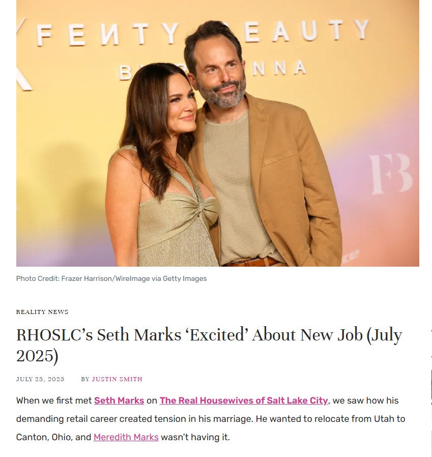 Seth Marks’ Wild New Career Move!