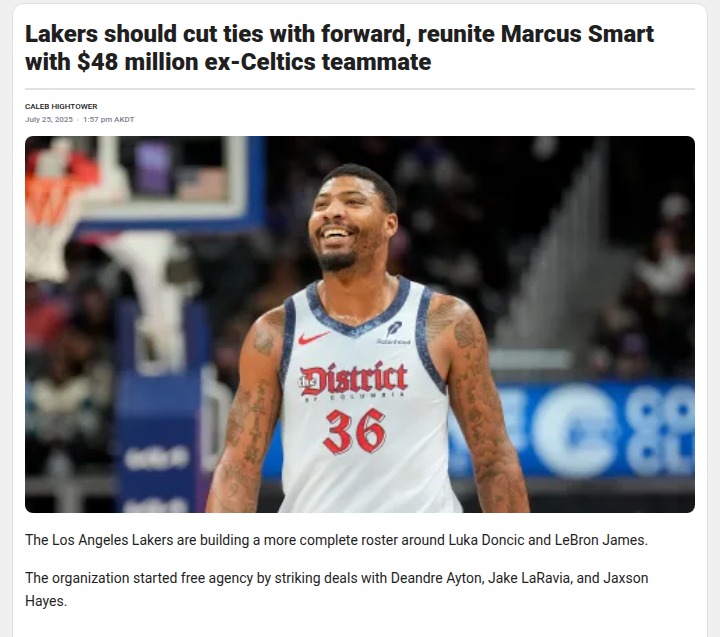 Should the Lakers Reunite Smart & Time Lord?