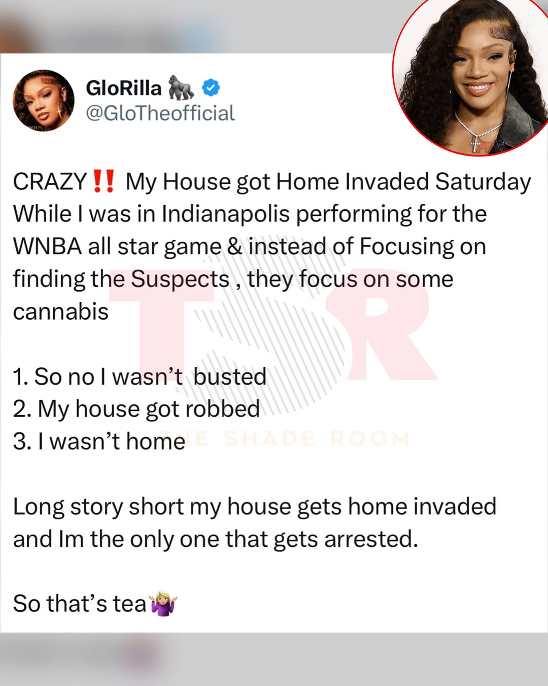 GloRilla’s wild Memphis concert moment