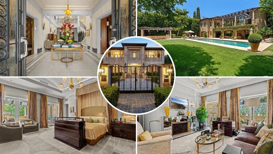 Inside Beverly Hills’ $40M celebrity villa