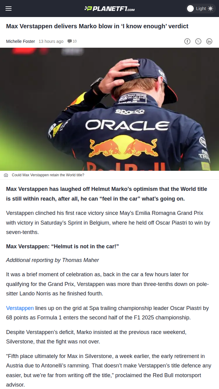 Max: 'Helmut's Not in the Car!'