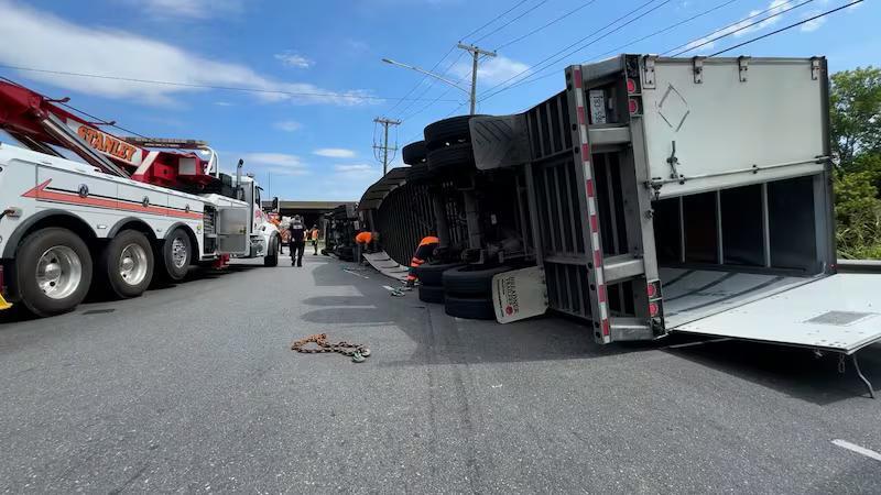 Road closures and crashes shake up Charlotte