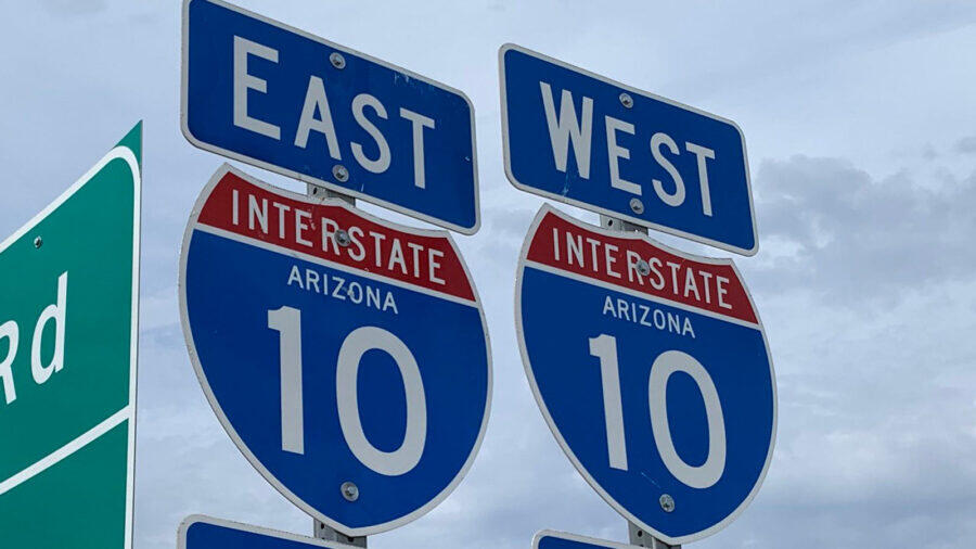 I-10 eastbound shut down near Picacho Peak