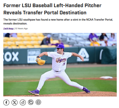 LSU’s pitching shakeup: Big moves on the mound