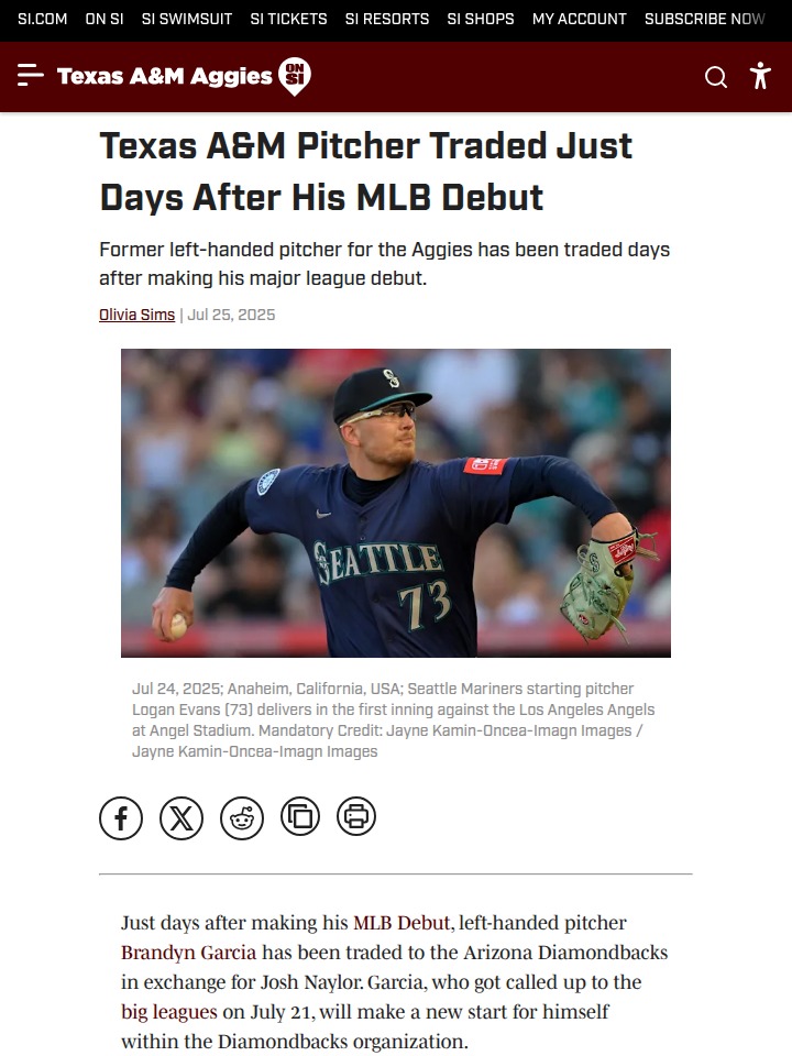 Garcia’s Wild Ride: From Debut to D-Backs