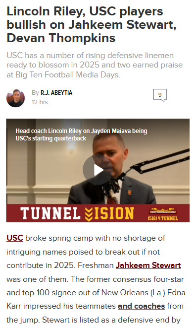USC’s young stars are turning heads