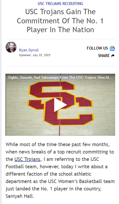 USC women’s hoops just got even scarier
