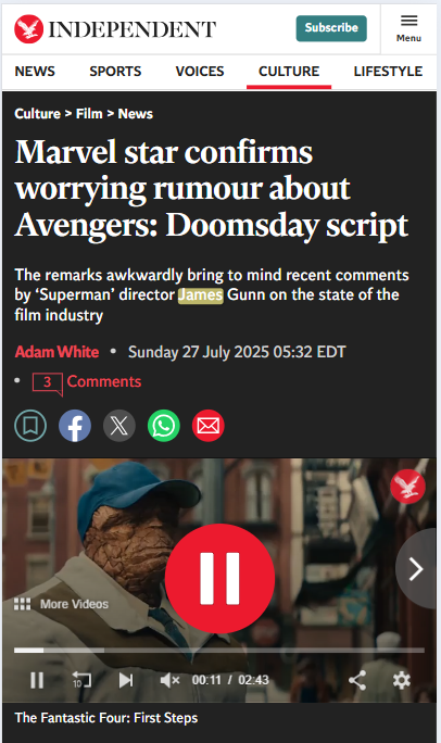 Script Chaos for Avengers: Doomsday? 😳
