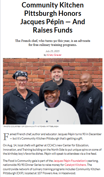 Pittsburgh chefs unite for a cause