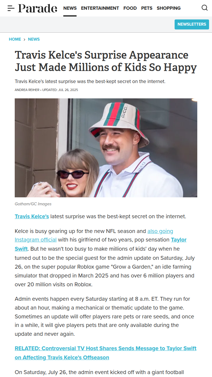 Kelce x Roblox: Swifties & Gamers Freak Out! 🏈