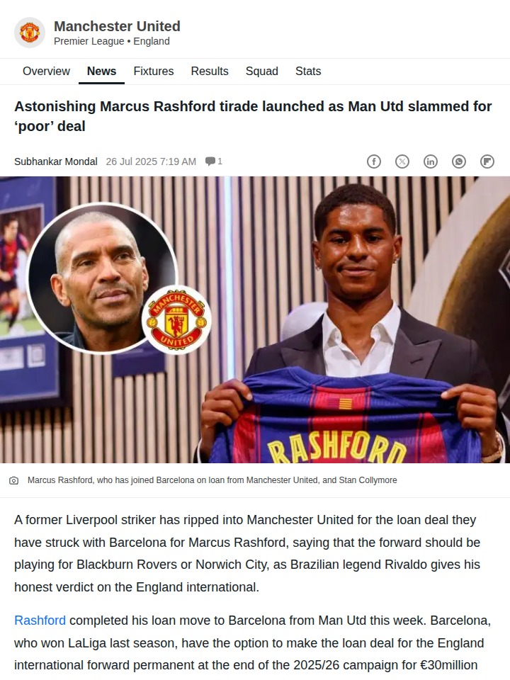Rashford to Barca: Steal or Slip-Up?