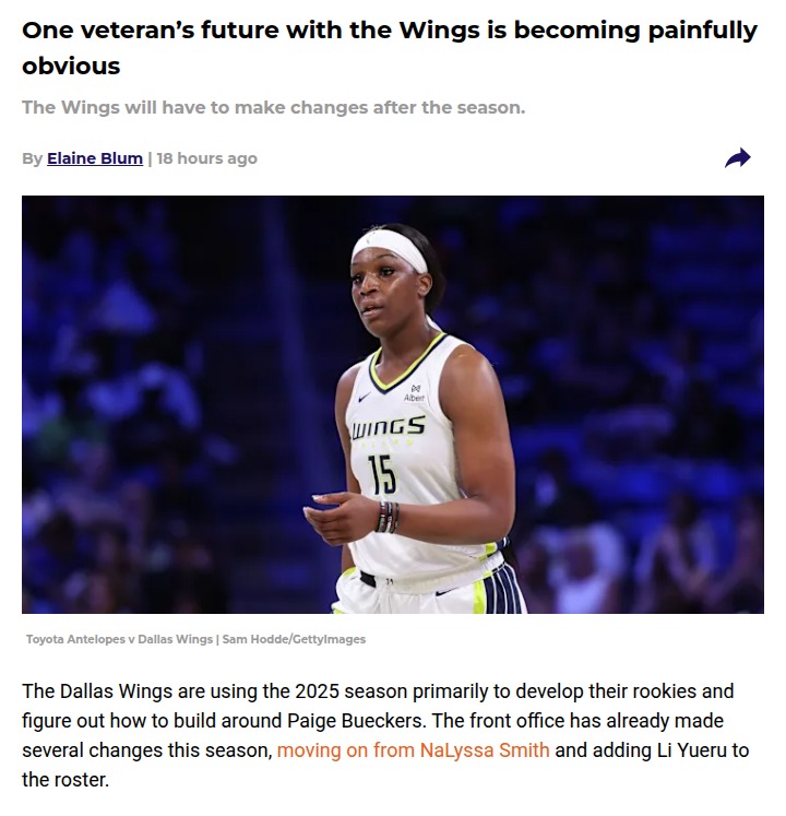 Wings fans: Is Teaira McCowan’s time up?