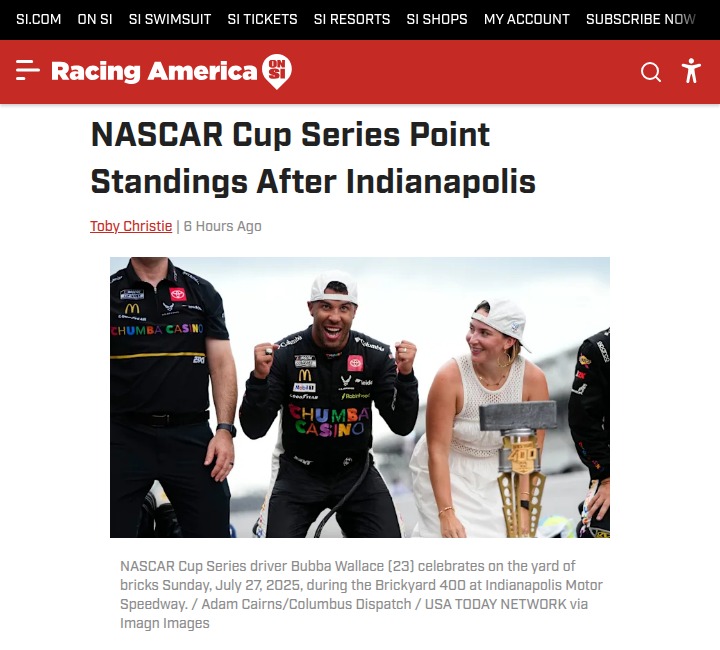 Bubba’s Brickyard Breakthrough Shakes Up Playoffs