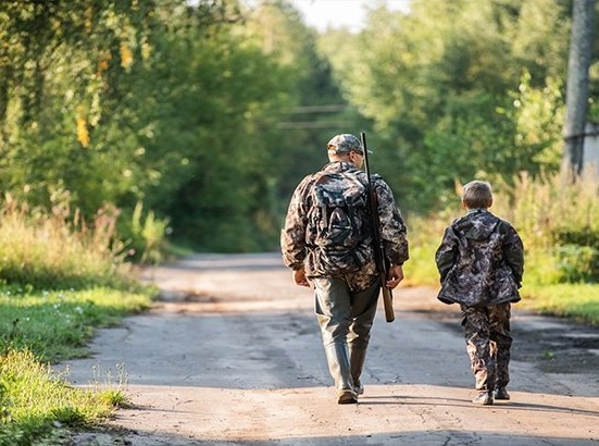 Do you bring your kids hunting? 