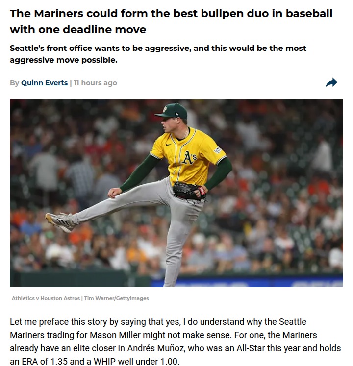 Could Seattle’s bullpen become unstoppable?