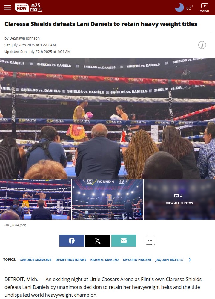 GWOAT Shields Dominates, Stays Undisputed