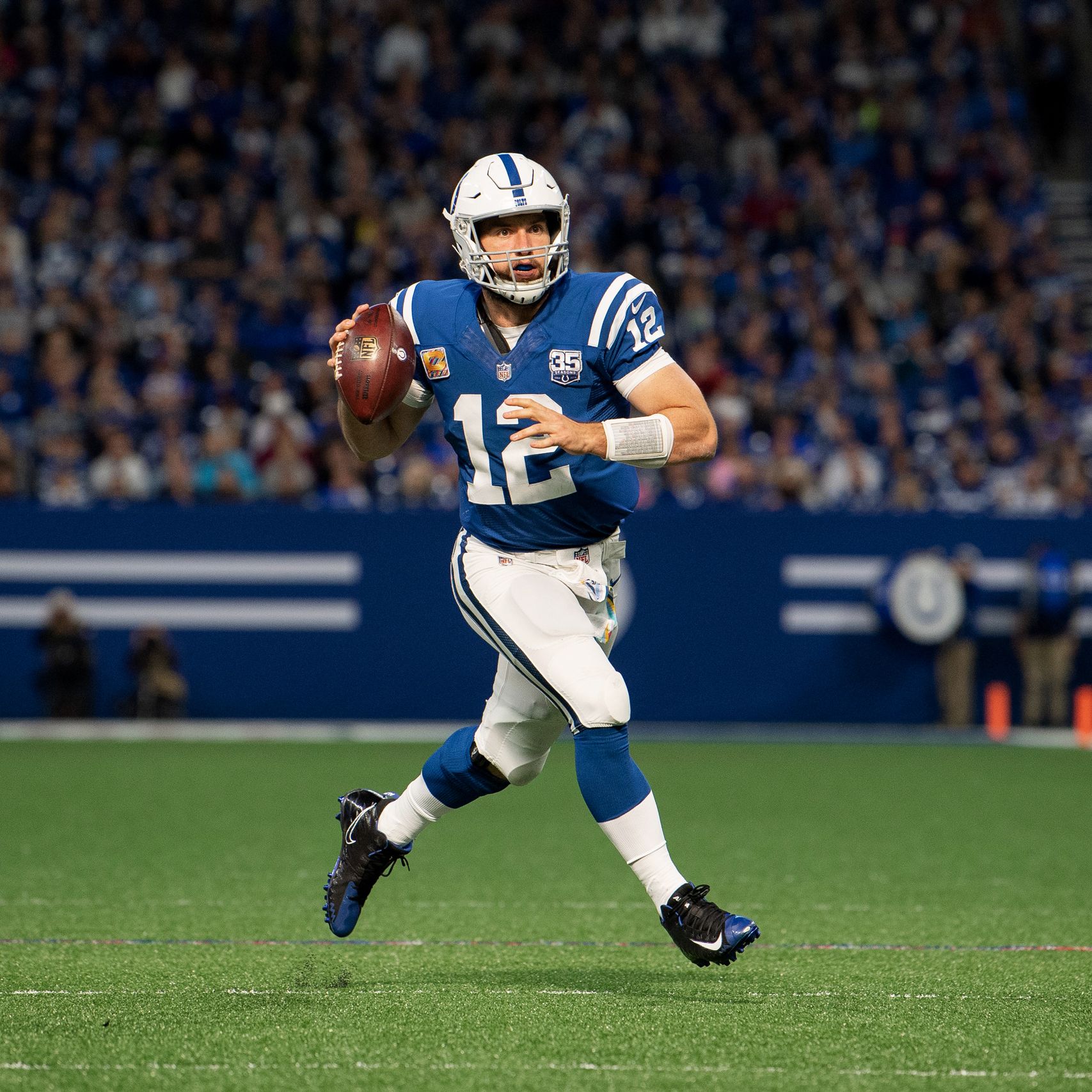 Andrew Luck owned the Titans and it still hurts