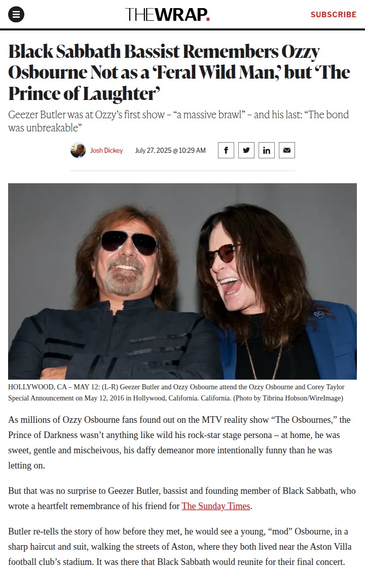 Ozzy: More Joker Than Madman? 🤔