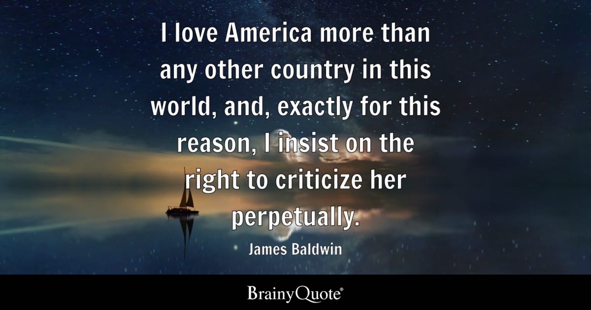 You Don’t Love America Because It’s Perfect. You Love It Because It’s Home. 🇺🇸