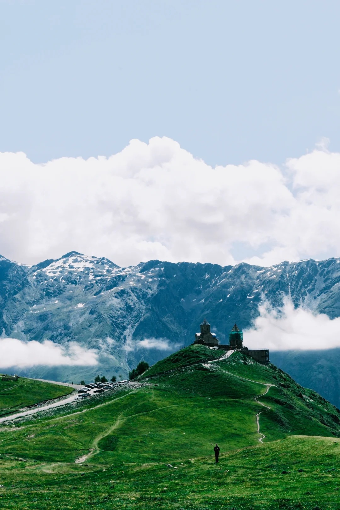 High mountains can purify the soul