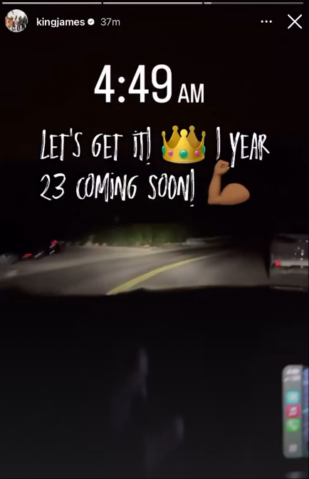 LeBron Is Up Before the Sun—Year 23 Grind Starts at 4