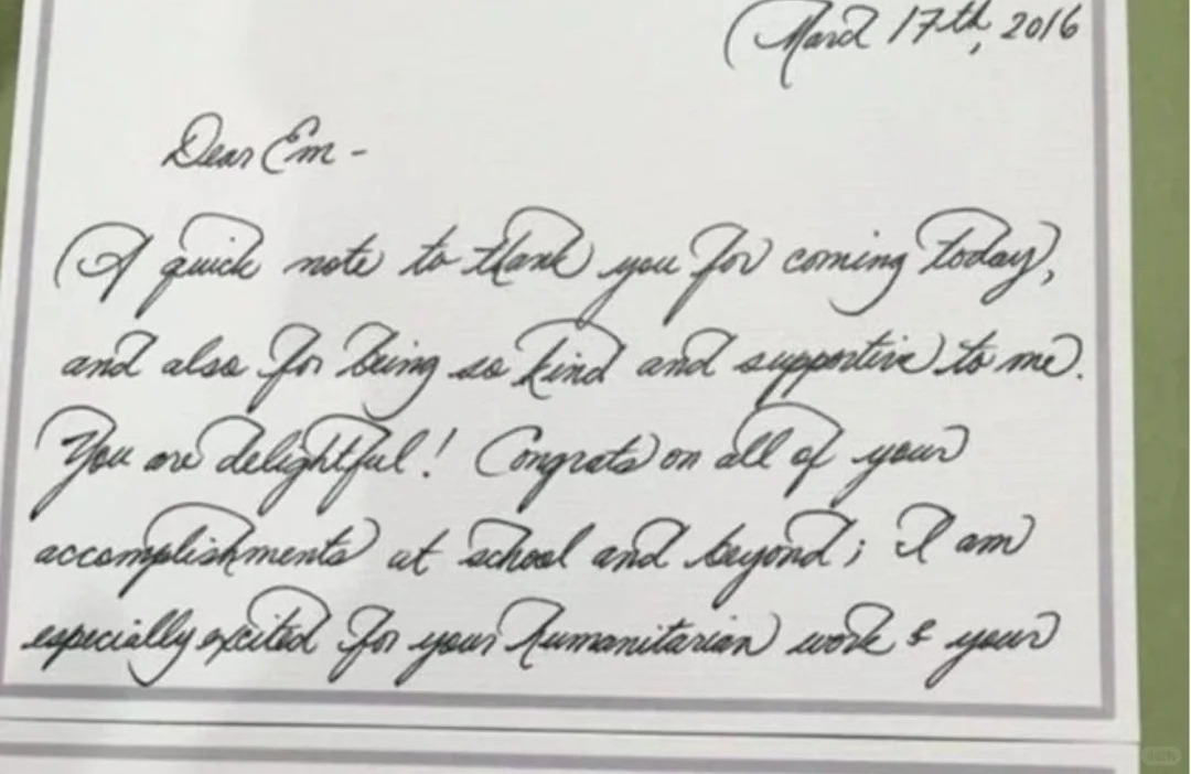 Harry and Meghan's font comparison