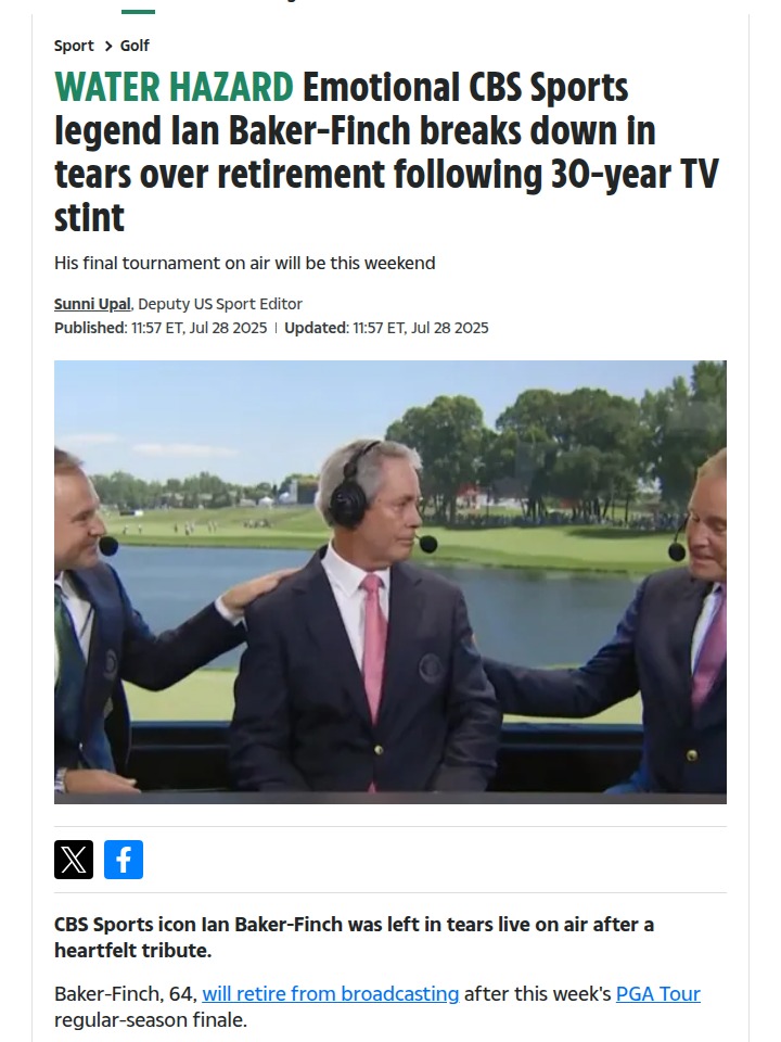 Finchy’s Farewell: End of an Era at CBS