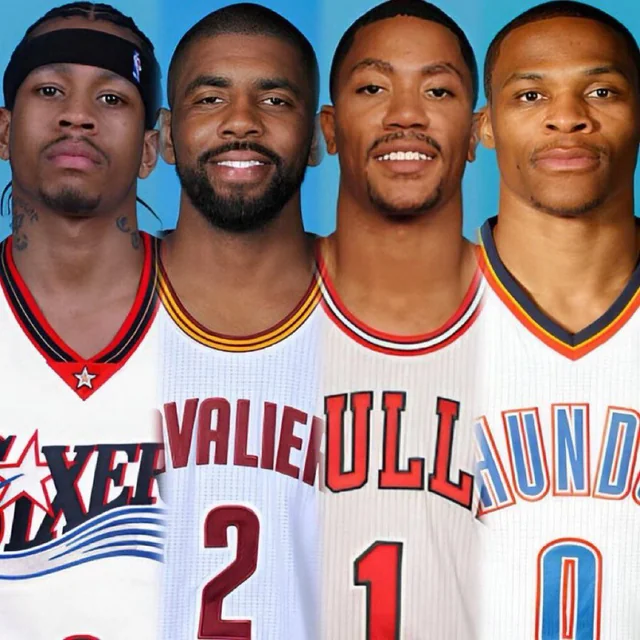 All in Their Primes… One Has to Go: AI, Kyrie, Westbrook, or D-Rose?