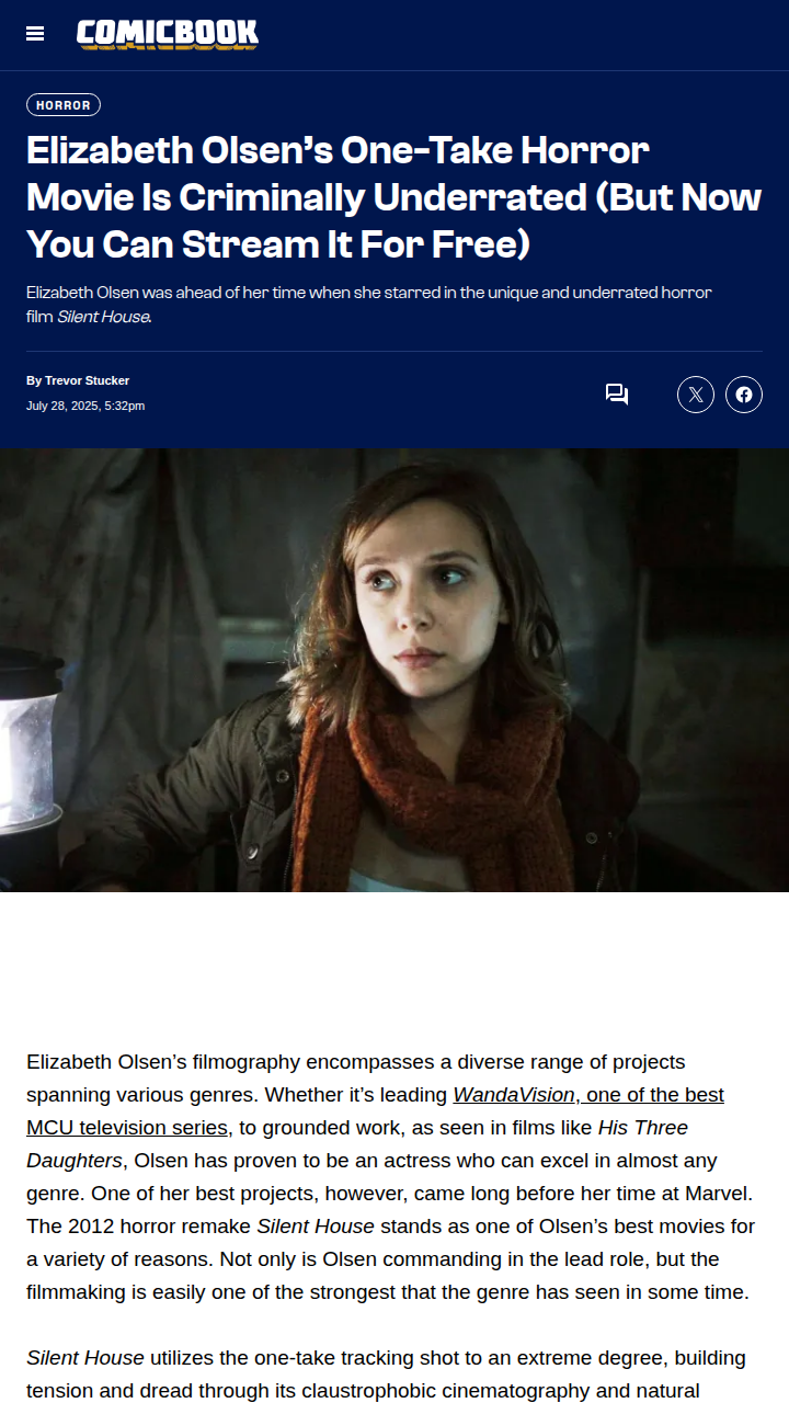 Olsen’s Silent House Twist 😱