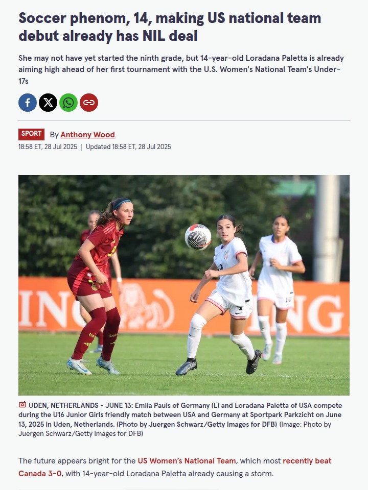 Paletta Breaks Records & Barriers at 14!