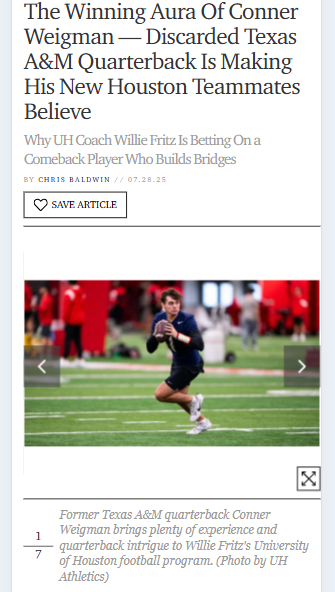Houston’s new QB is changing the game