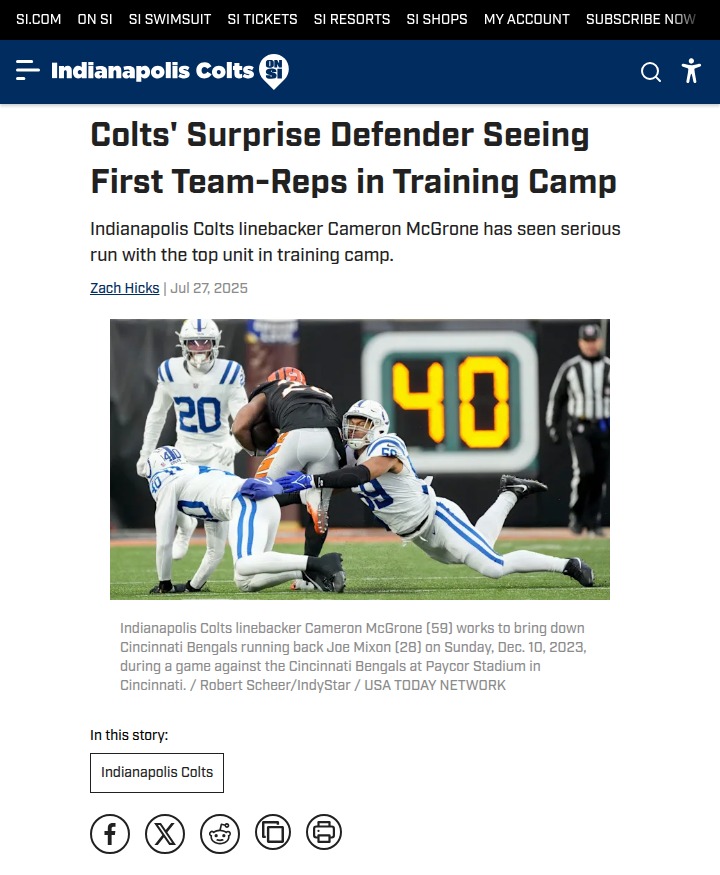 Colts' linebacker shakeup opens new doors