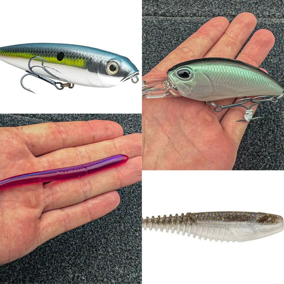 If I had to choose 4 summer baits, I’d pick these