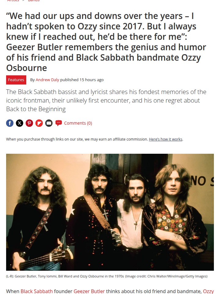Ozzy & Geezer’s Last-Minute Reunion 😮