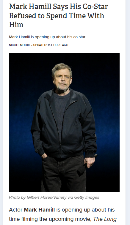 Cooper Hoffman Avoided Mark Hamill?! 😲