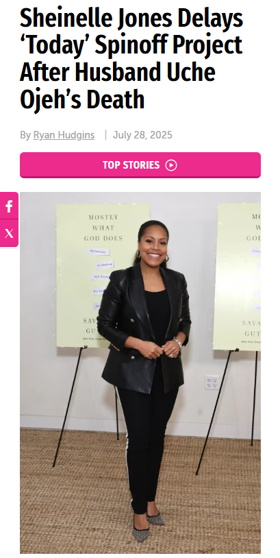 Sheinelle’s Book Delayed Again After Tragedy 💔