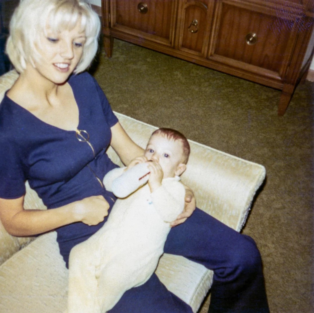 Some photos of me and my mom 1970 - 1972