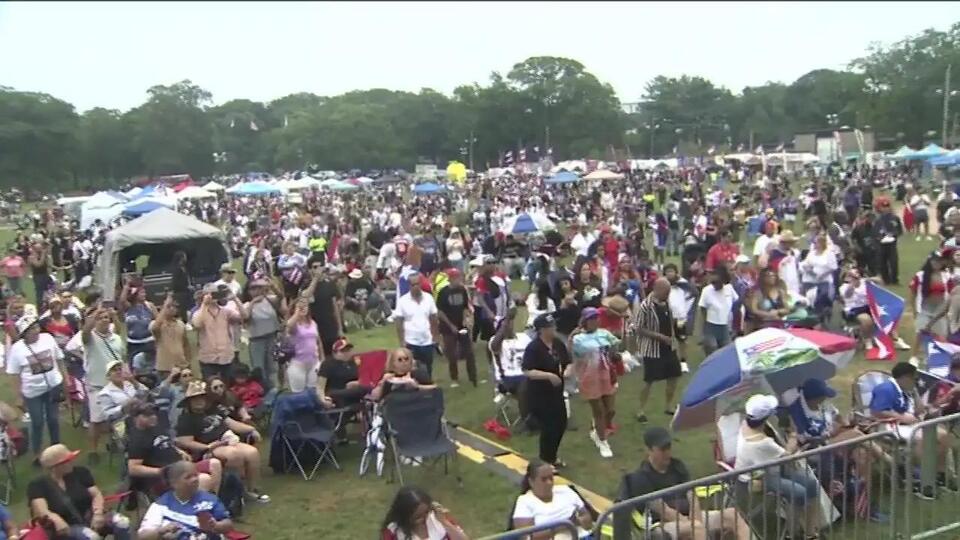 Boston lights up with Puerto Rican pride