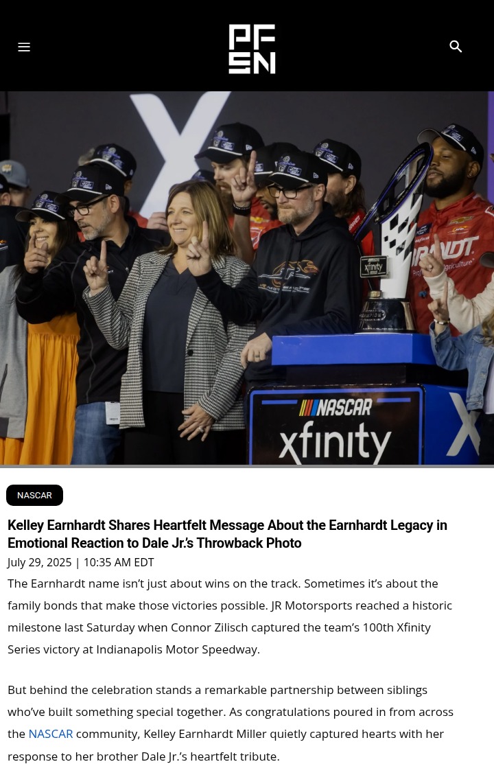 Earnhardt Siblings: NASCAR’s Ultimate Duo