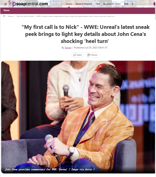 Cena’s Heel Turn: The Secret Six