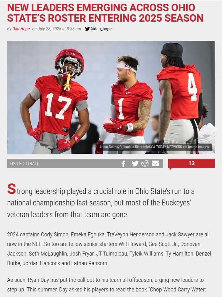 New Buckeye leaders stepping up for 2025