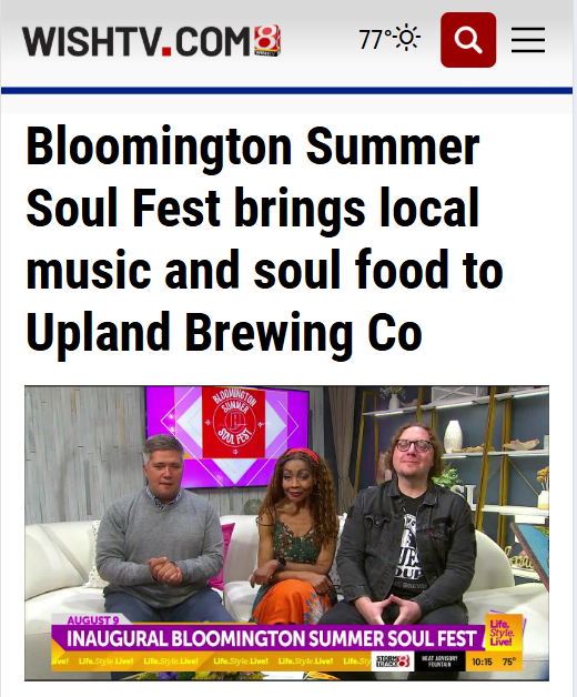 Bloomington’s Soul Fest heats up August nights
