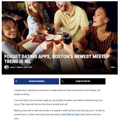 Boston’s social scene gets a quirky twist