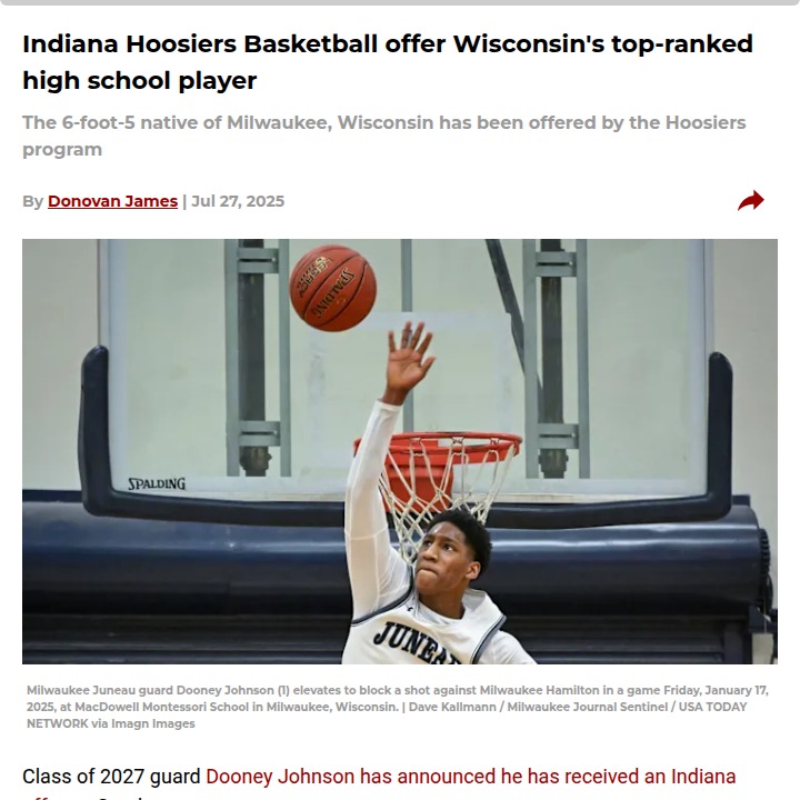 Hoosiers Chase Wisconsin’s Top Gun