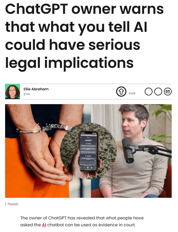 Is Your Chatbot Chat Legally Risky?