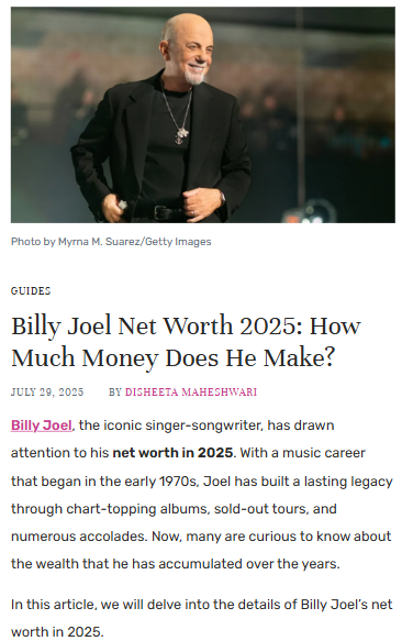 Billy Joel Just Dropped 155 Tracks?!