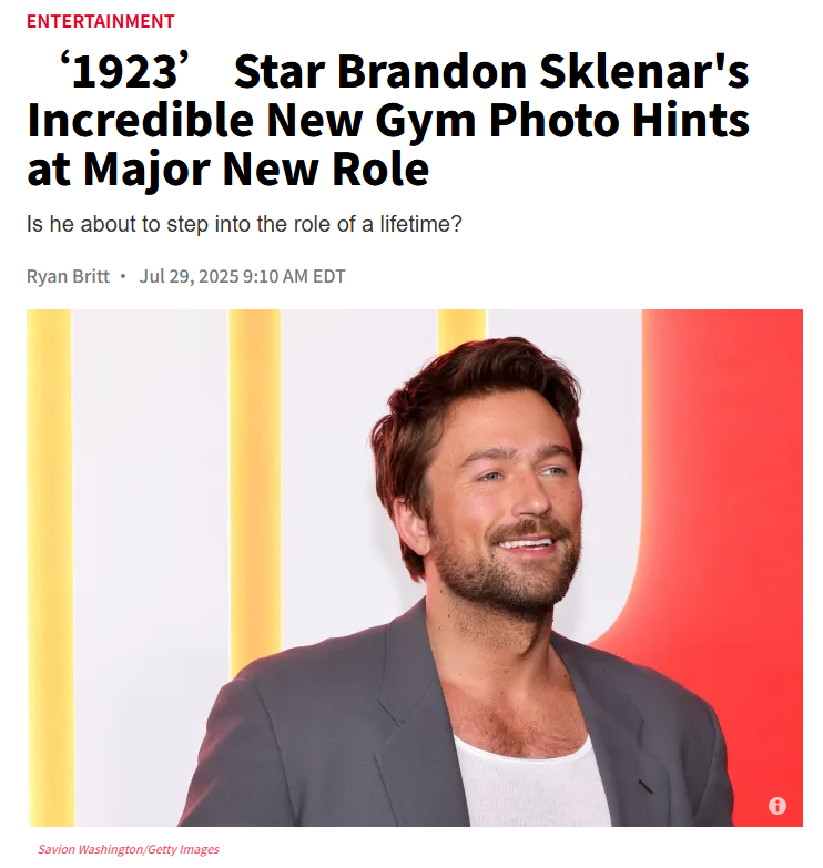 Is Brandon Sklenar the Next Batman?!